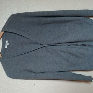 Madewell Gray Button Down Cardigan